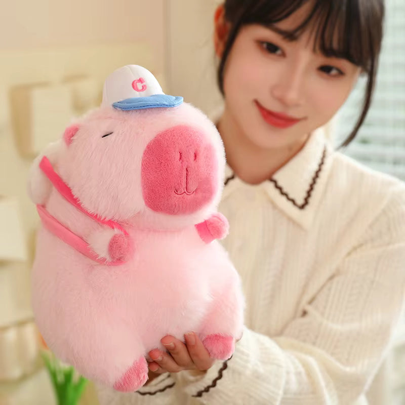 Sporty Capybara Plush Doll