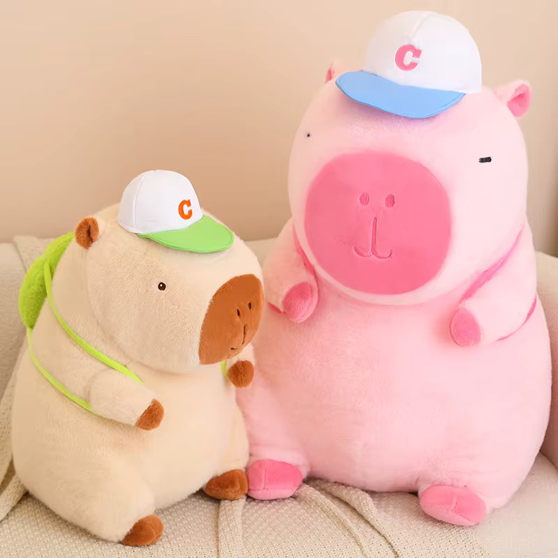 Sporty Capybara Plush Doll
