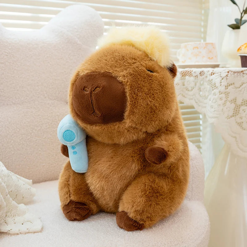 Capybara Salon Plush Toy