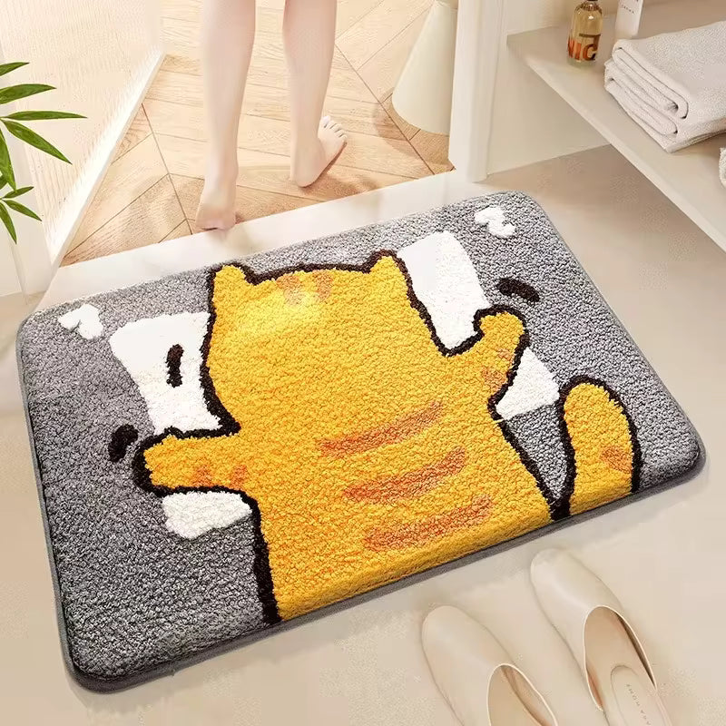 Cute Cartoon Bathroom Floor Mat