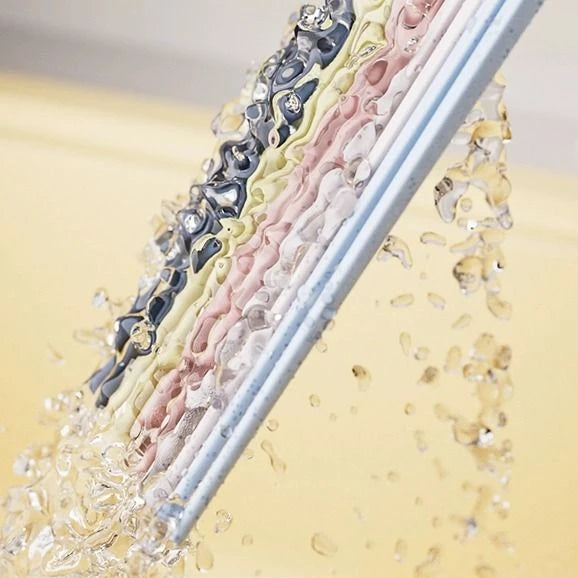 Close-up of a kawaii chopsticks with a blurred background