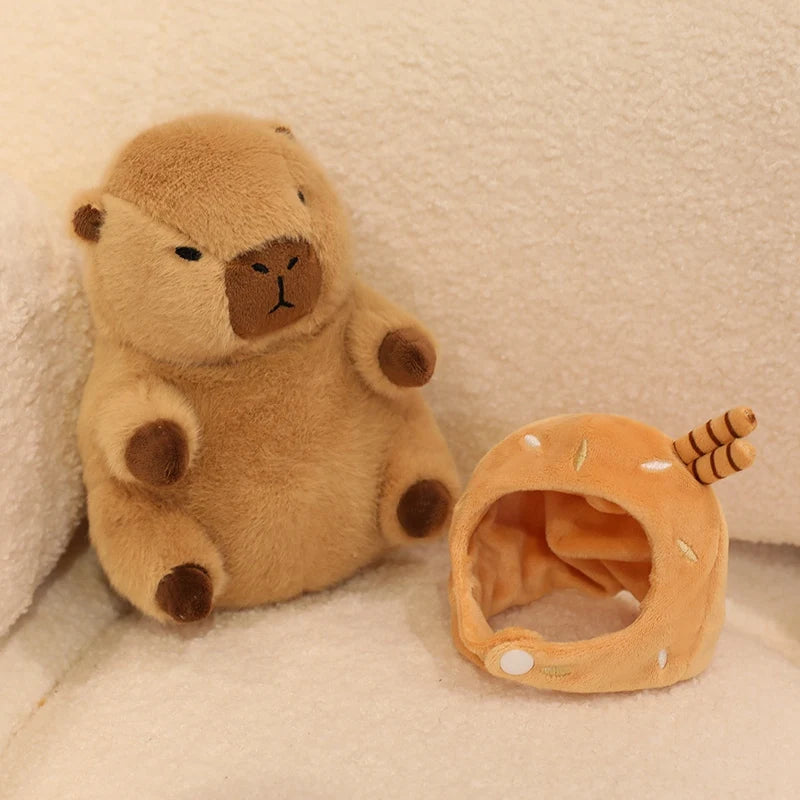 Capybara Ice Cream Plush Toys
