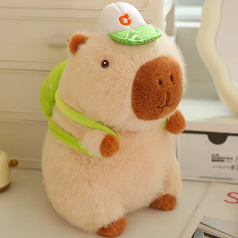 Sporty Capybara Plush Doll