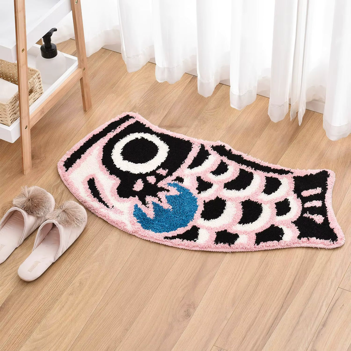 Good Luck Koi Floor Mat