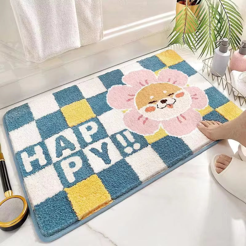 Cute Cartoon Bathroom Floor Mat