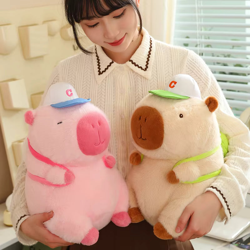 Sporty Capybara Plush Doll