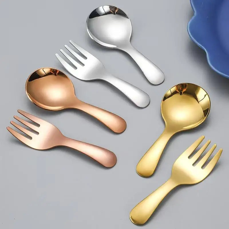 Three sets of kawaii utensils