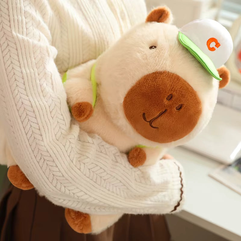 Sporty Capybara Plush Doll